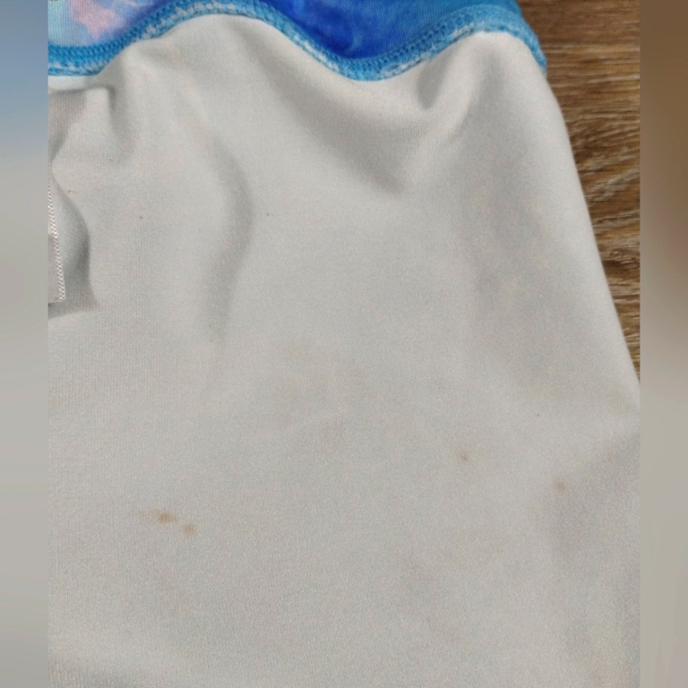 90 Degree By Reflex Girl Blue Dance Yoga Workout Gymnastics athletic Shorts M/10 - Picture 7 of 15